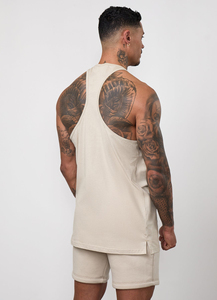 High Quality Cheap Inner Under Shirt Black Grey White Gym <b>Vests</b> Summer Solid Sweat <b>Vest</b> Men tank Top - Product Image 2