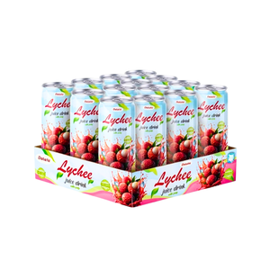 Jugo de Lichi 100% Sin Azúcar con Pulpa Real, 320ml, Venta al Por Mayor, Marca Privada, Muestra Gratuita, Fabricante de Vietnam - Product Image 3