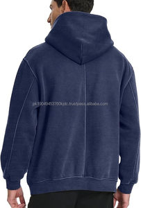Hoodie personnalisable OEM, sweat à capuche pull-over par Waseem Impex, hoodies en molleton de coton uni de haute qualité pour hommes et femmes - Product Image 4