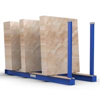 Modulares Platten regals ystem für große Stein bündel Ideal für Werkstätten