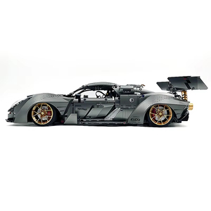 ชุดประกอบรถยนต์ของเล่น Guli 10629 Supercar รุ่นจำลองขนาด 1:8 ทำจากพลาสติก ชุดประกอบเพื่อการศึกษา 800+ ชิ้น พร้อมรีโมทคอนโทรลไฟฟ้า - Product Image 2