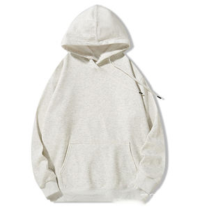 เสื้อฮู้ดผ้าฟลีซเนื้อนุ่มพิเศษ 400 กรัม สำหรับฤดูหนาว ออกแบบโลโก้ปักตามสั่ง OEM ชุดคู่รัก - Product Image 5