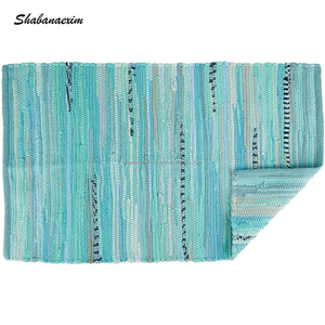 พรมปูพื้นข้างเตียงสุดหรู,พรมสำหรับใช้ในบ้านสำนักงานพรมโรงแรมห้องรับแขกห้องนอนเด็กพรมหนังสีฟ้า - Product Image 2