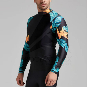 Vente en gros de rashguards pour hommes, protection UV, manches longues, respirants, vêtements de surf athlétiques, rashguards de qualité supérieure pour hommes, séchage rapide - Product Image 3