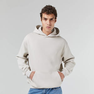 Conjunto de Sudadera con Capucha y Pantalones Deportivos de Alta Calidad, 500 g/m², Estilo Urbano, Felpa Gruesa de Algodón, Corte Recortado, para Hombre - Product Image 5