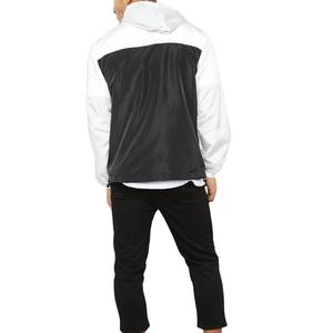 Conjunto de Chaqueta corta cortavientos de dos piezas personalizada, chándal de nailon y poliéster, conjunto corto cortavientos para hombre 2025 - Product Image 5