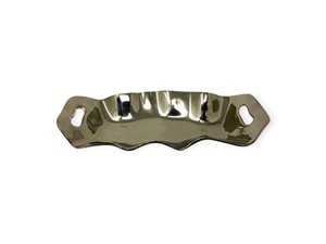 Bandeja de Lujo con Hojas Metálicas Doradas, Plato Decorativo de Aluminio para Joyas y Adornos, Centro de Mesa Elegante, Frutero Decorativo - Product Image 3