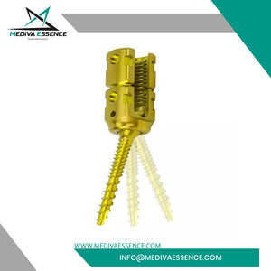 Veterinary Pedicle Monoaxial <b>Screw</b> <b>Set</b> Manual German Stainless Steel Probe Lumbar Spinal Surgery Instrument - Product Image 6
