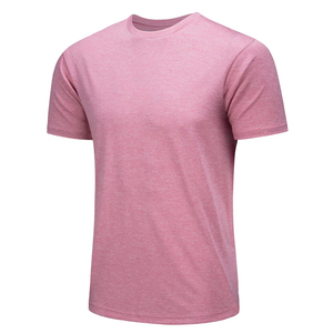 OEM ODM Wholesale Supplier Custom <b>Men</b> Solid Regular Fit Short Sleeve T-<b>Shirt</b> Cut Sew Eco-Friendly Breathable 100% Cotton - Product Image 3