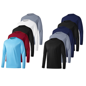Sportswear Men Autumn Workout Training Running Quick Dry <b>T</b> <b>Shirt</b> Casual Seamless Elastic Fitness Athletic Long Sleeve <b>Shirt</b> - Product Image 1