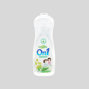 น้ำยาล้างจานสูตรอ่อนโยน 750 กรัม 1.5 กิโลกรัม 3.6 กิโลกรัม กลิ่นกีวีและว่านหางจระเข้ สูตรเข้มข้นจากพืช รับผลิตแบบ OEM ODM น้ำยาทำความสะอาดจานสำหรับห้องครัว - Product Image 2