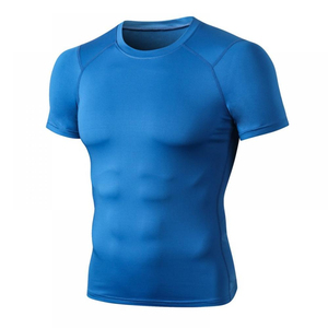 T-shirt de sport à manches longues en molleton compressif personnalisé Clovix pour homme, couche de base pour la gym, le fitness, la course à pied, l'entraînement, séchage rapide - Product Image 4