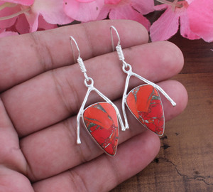 Wholesale Vintage Natural Blue Lace Agate Gold Plated 925 <b>Sterling</b> <b>Silver</b> Water Drop Earrings High Quality Engagement Wedding - Product Image 1