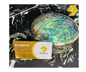 <b>Abalone</b> <b>Shell</b> Jewelry Box Organizer Elegant Luxury <b>Abalone</b> Jewelry Organizer Storage for Rings Earrings Necklace Royal Style - Product Image 1