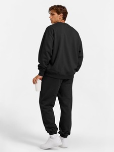 Unisex Casual Sweatsuit 2 Piece <b>Matching</b> <b>Set</b> Premium Crewneck Sweatshirt <b>Jogger</b> Pants Relaxed Everyday Comfort Wear - Product Image 6