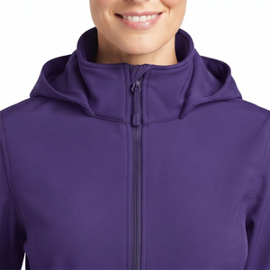 Wholesale Softshell Jacket Women Windproof Waterproof Outdoor <b>Camping</b> Soft Shell Jackets Zipper Hood Rain Softshell Jacket - Product Image 4