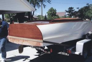 Réplica de la Lancha Clásica de Lujo Nelson Zimmer Palm Beach de 22 pies, Construida a Medida en Madera - Product Image 4