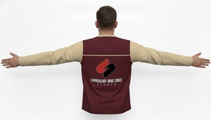 T-shirt pour homme de haute qualité à manches longues, respirant et léger, vêtements de sport - Product Image 4
