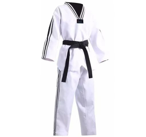 Uniforme de Taekwondo unisexe pour adultes, extensible, léger, respirant, équipement d'entraînement d'arts martiaux, directement de l'usine - Product Image 2