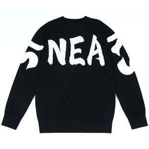 Men's Pullover Sweater 100% Cotton Jacquard <b>Pattern</b> Winter Crew Neck Anti Shrink Breathable Quick Dry Casual Knitwear Custom - Product Image 1