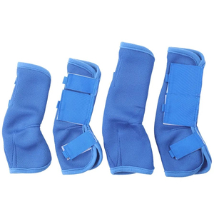 Botas de Protección para Caballos de Primera Calidad Hechas en Pakistán, 4 Piezas, Botas de Protección para Tendones y Patas de Caballo - Product Image 1