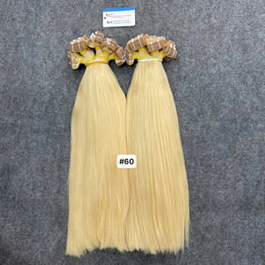 Meilleures ventes : Extensions de cheveux à bandes adhésives colorées, cheveux humains vietnamiens, longue durée, super soyeux et lisses - Product Image 1