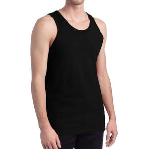 Camiseta sin mangas transpirable para hombre con logo frontal, estilo urbano, OEM, de verano, alta calidad, 100% algodón orgánico, de secado rápido, para fitness y gimnasio, al por mayor - Product Image 6