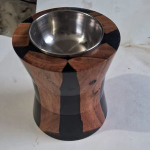 Nouveau brûleur à bakhoor en bois et résine au design arabe, très demandé, religieux, 100% naturel, écologique, prix économiques, porte-encens - Product Image 1