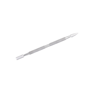 Pousse-cuticules professionnel en acier inoxydable avec cuillère double face et pointe fine pour manucure, pédicure, nail art et usage domestique - Product Image 6