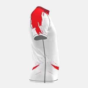 Camiseta de compresión (Rash Guard) para hombre de color liso, de alta calidad, para gimnasio y MMA, con estampado personalizado por sublimación, de media manga, para lucha. - Product Image 6