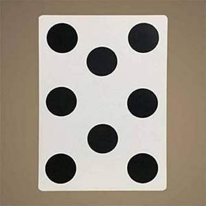 Truco de Magia, Carta PIP Magnética Jumbo con Puntos Cambiantes, Ilusión, Accesorio Metálico Duradero con Instrucciones - Product Image 1