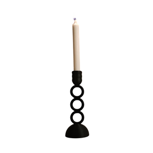 Hot Selling <b>Candle</b> Stand Black Finished For Home Decor <b>Candle</b> Stick Holder in Casted Aluminium in <b>Bulk</b> Handmade Customized - Product Image 3