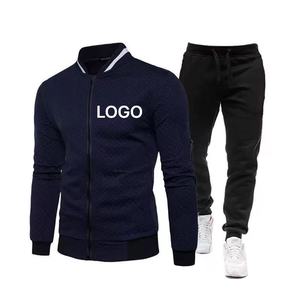 เสื้อแจ็คเก็ตสปอร์ตแฟชั่นลำลองสำหรับผู้ชายขายส่งประจำฤดูใบไม้ร่วงและฤดูหนาว พร้อมซิปและเสื้อสเวตเชิ้ต - Product Image 2