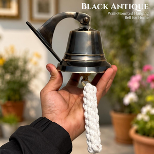 Personalized Engraved Brass <b>Bell</b> Decorative Hanging <b>Bell</b> Dinner Calling <b>Bell</b> Wall <b>Bell</b> for Home Kitchen Garden Bar Restaurant - Product Image 2