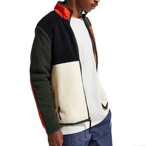 Nouveautés : Vestes polaires en sherpa doux pour homme, coupe ample, style streetwear décontracté, avec logo personnalisé, en vente - Product Image 3