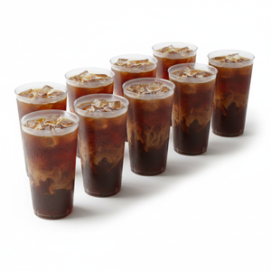 Vasos de Vidrio Reutilizables para Té de Burbujas, Vasos de Vidrio para Fiestas, Aptos para Alimentos, para Cafeterías, Restaurantes, Comida para Llevar, Entrega a Domicilio, Personalizados OEM - Product Image 4