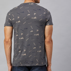 T-shirt col rond uni en coton 100% neuf, personnalisable avec logo, coupe confortable, épais, idéal pour l'été - Product Image 6