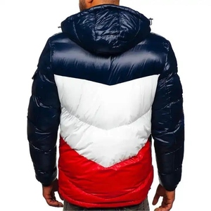 Bold Men Puffer Jacket With Lightweight <b>Warm</b> Filling And Versatile Winter Outdoor Performance - Product Image 3