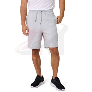 Shorts Bermuda Décontractés pour Hommes de Haute Qualité en Coton Tissé avec Cordon de Serrage Tendance, Poche Latérale Arrière, Teint Uni, Embout Métallique - Product Image 4