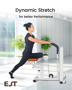 Chaise de rééducation yoga réglable pour étirements des jambes et entraînement des fessiers – Appareil de physiothérapie - Product Image 6