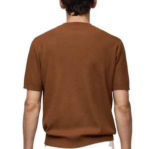 Camiseta Deportiva Ligera para Hombre, Cuello Redondo, Estampado Digital, Algodón/Poliéster, Estilo Hip Hop, Ecológica, Corte Regular, Venta al Por Mayor - Product Image 5