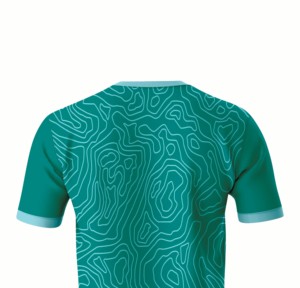 T-shirt de sublimation haut de gamme pour homme, 100 % polyester jersey, respirant, motif abstrait moderne, coupe confortable pour un usage quotidien décontracté - Product Image 5