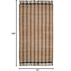 Tapis et moquette en jute naturelle avec poignée en corde pour la décoration de la maison, du bureau et du hall d'hôtel, tailles et designs personnalisés - Product Image 4