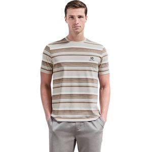 T-shirt personnalisé Nova à rayures pour homme, col rond, manches courtes, en coton, vêtements décontractés, fabricant et fournisseur en gros - Product Image 1