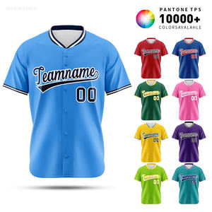 Uniforme de Béisbol Personalizado, Sublimado, Transpirable, de Malla, Conjuntos de Uniformes de Béisbol para Hombre, Jersey de Béisbol Personalizado - Product Image 3