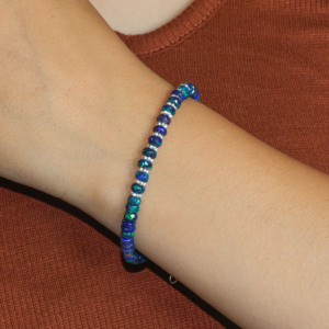 Pulsera de Plata 925 con Cuentas Separadoras para Mujer - Product Image 3