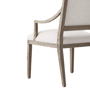 Modern Upholstered Dining <b>Chair</b> With Wood Frame And Fabric Seat Contemporary Design For Home Or Commercial Use - Product Image 5