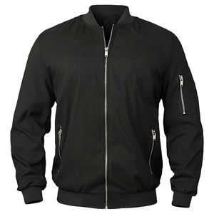 Best design 2025 custom Design Wholesale price men leather <b>jacket</b> Wholesale windbreaker bomber <b>jackets</b> - Product Image 2
