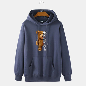 Sudadera con Capucha Personalizada de Fabricante, 100% Algodón, Estilo Urbano, Impresión de Serigrafía, Logotipo Personalizado, OEM, Marca Privada - Product Image 1