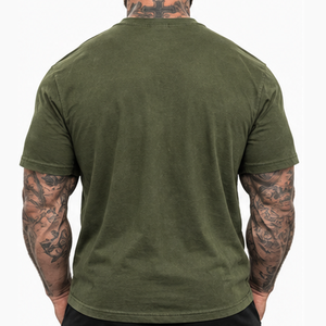 Custom Gym Performance <b>T</b>-<b>shirts</b> Moisture Wicking Dry Fit Anti Bacterial Mens Workout Training Sports Tee OEM ODM Men Gym <b>Shirt</b> - Product Image 3
